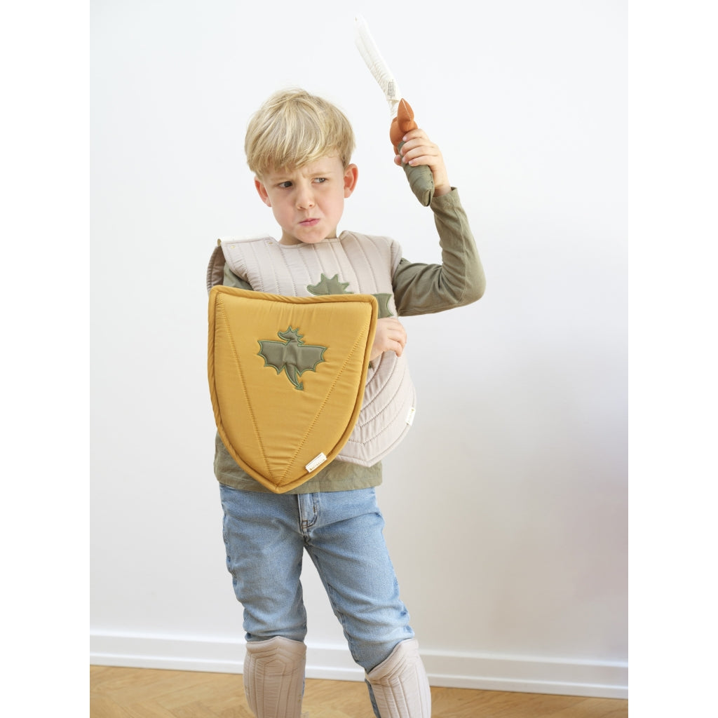 Fabelab Dress-up Knight Armour set - Beige Dress-Up & Roleplay OLIVE