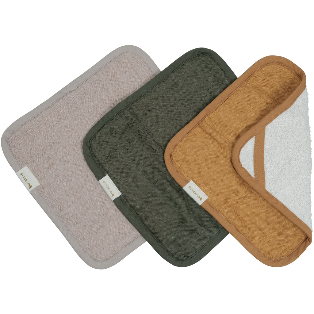 Fabelab Wash cloths - Olive Garden - 3 pack Bathrobes & Towels OLIVE