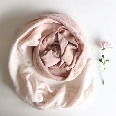 DIY: Avocado Dyed Swaddle
