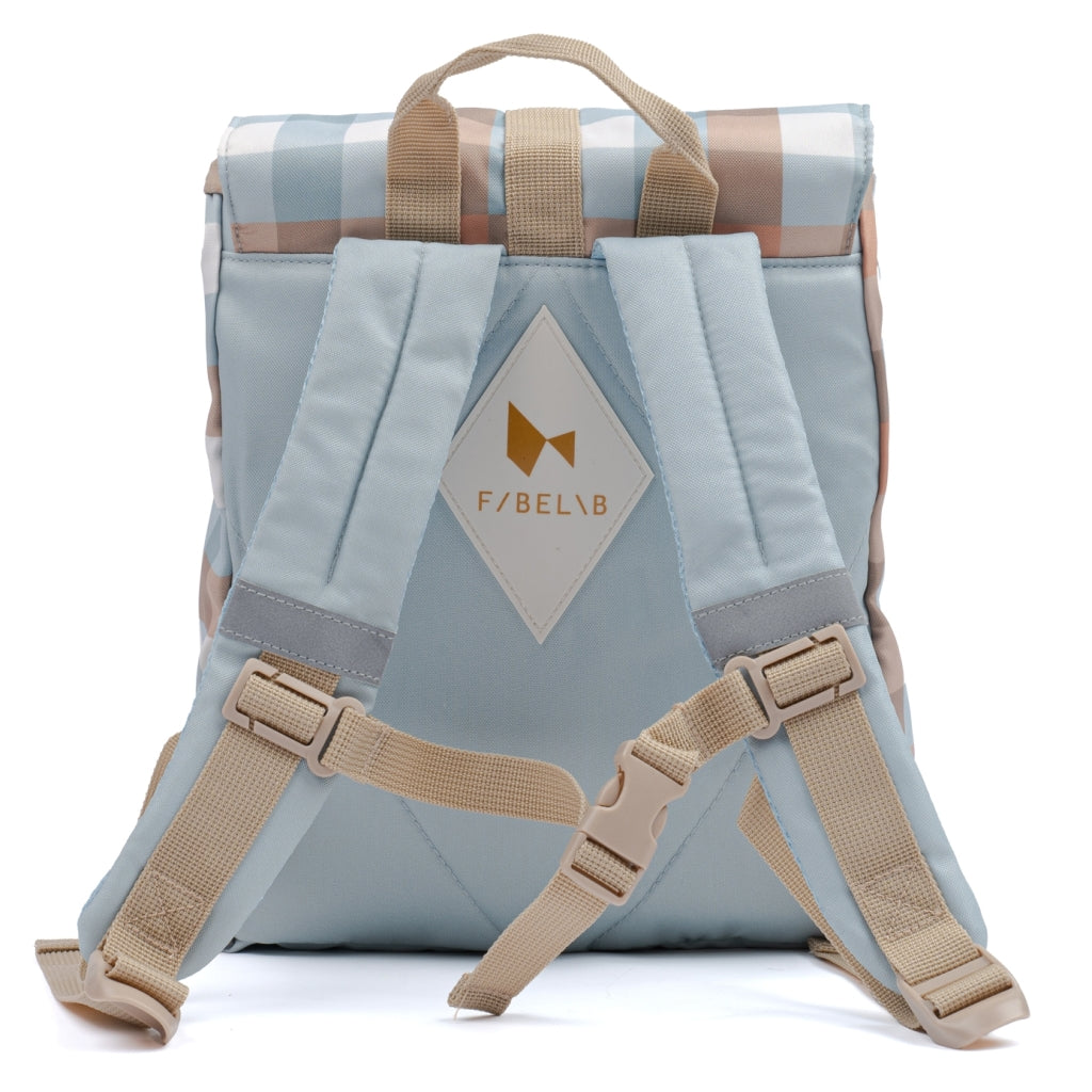 Fabelab - Backpack - Small - Cottage Blue Checks
