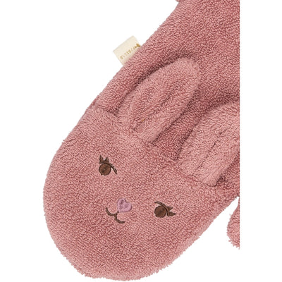 Fabelab Bath Mitts - 2 pack - Bear and Bunny Bathrobes & Towels Ash Rose