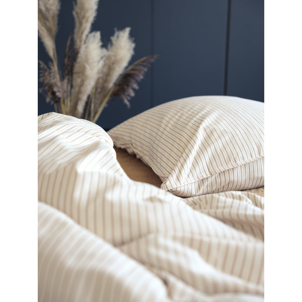 Fabelab Bedding Adult - Caramel Stripes SE Bedding Natural/caramel stripes