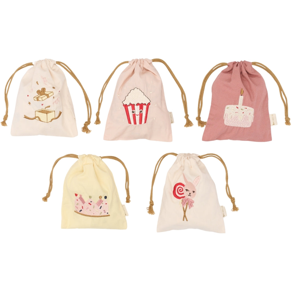 Fabelab Celebration Bag 5-pack - Birthday Birthday Ash Rose