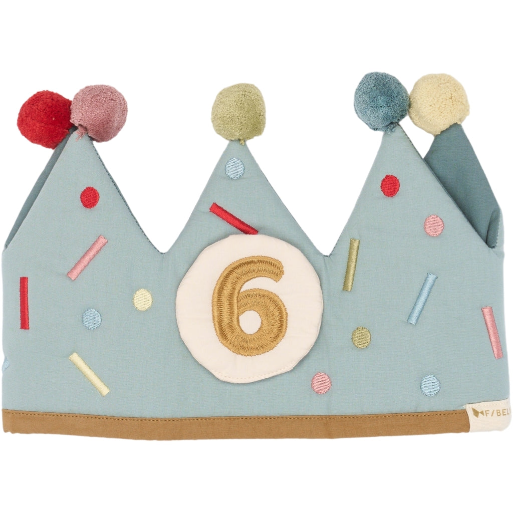 Fabelab Celebration Crown Blue Mix - Birthday Birthday Slate