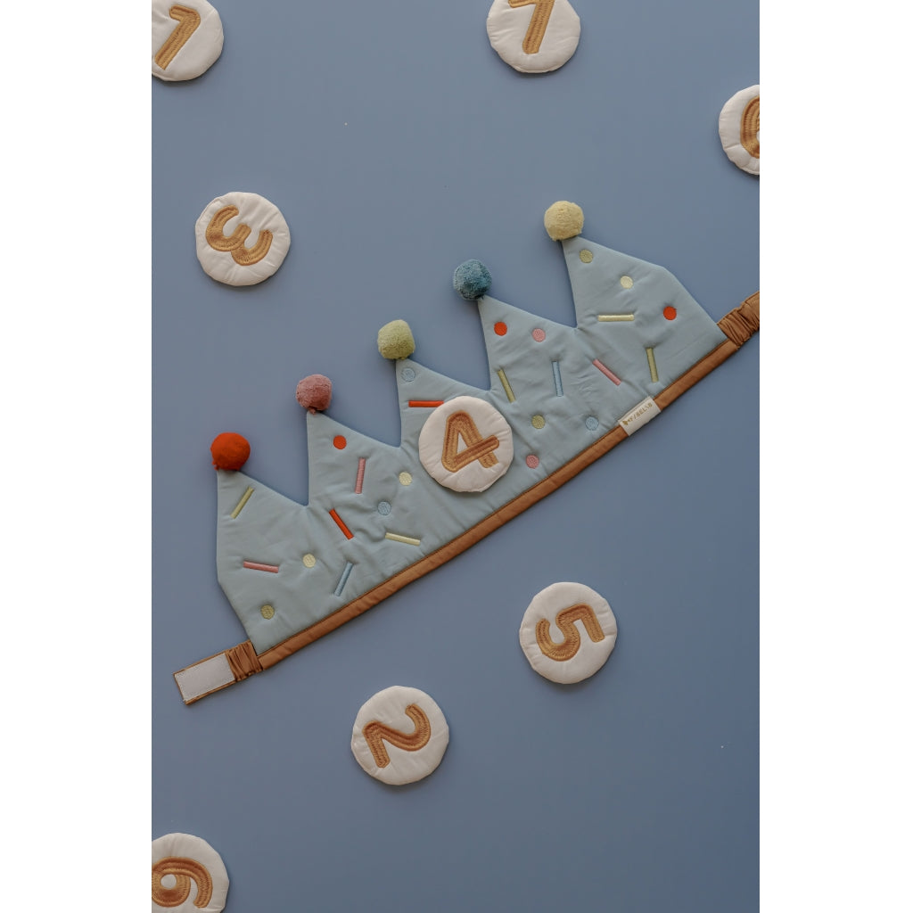 Fabelab Celebration Crown Blue Mix - Birthday Birthday Slate
