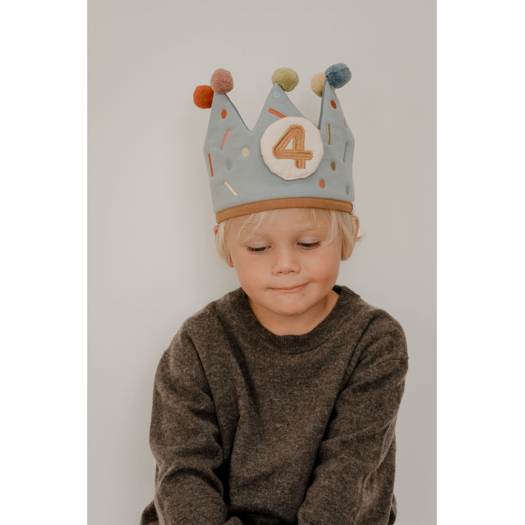 Fabelab Celebration Crown Blue Mix - Birthday Birthday Slate