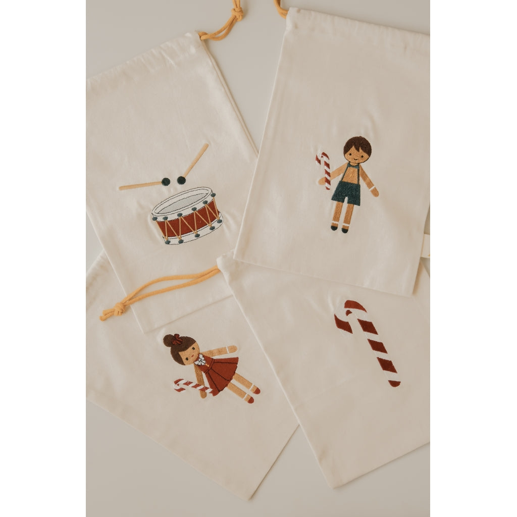 Fabelab Christmas Gift Bags - Gingerbread Boy Bags & Backpacks