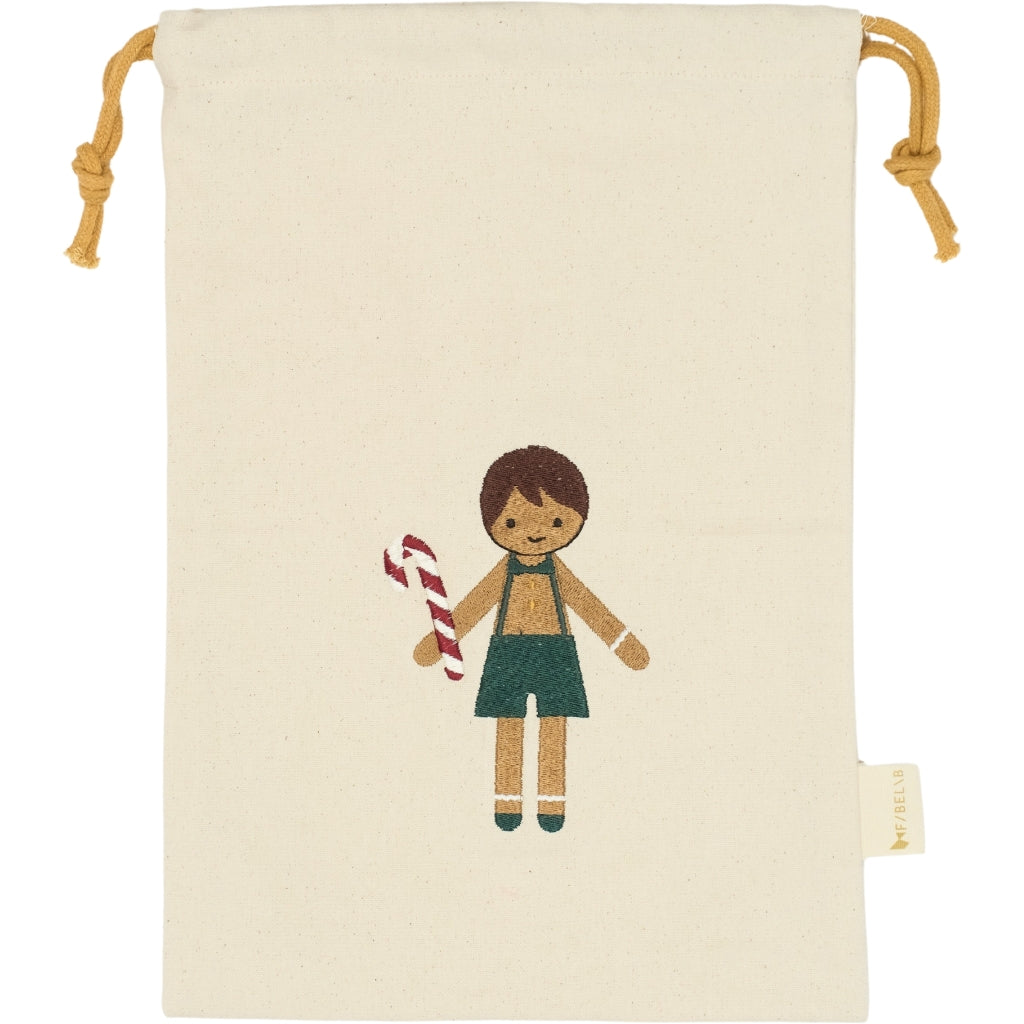Fabelab Christmas Gift Bags - Gingerbread Boy Bags & Backpacks Seedpearl EMB