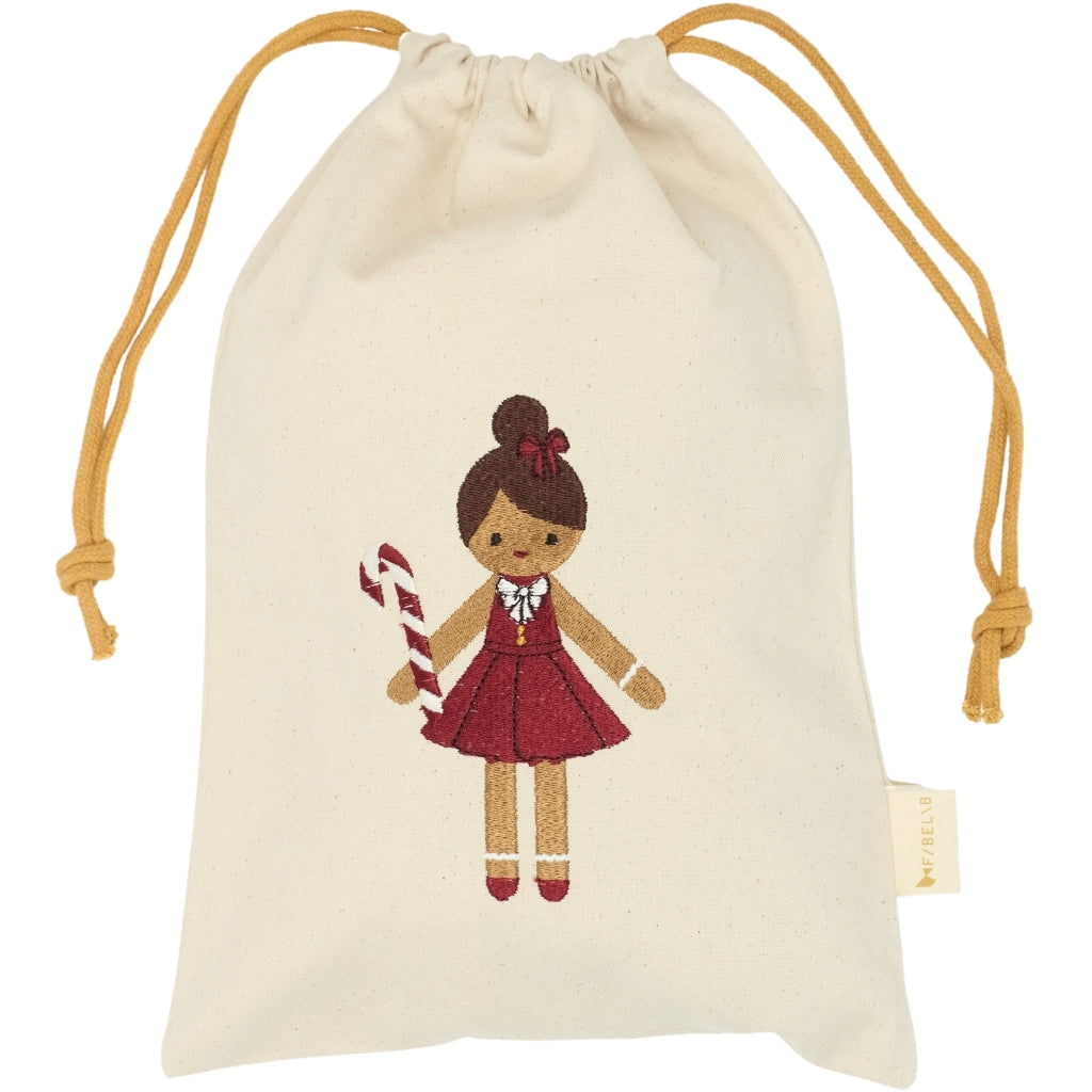 Fabelab Christmas Gift Bags - Gingerbread Girl Bags & Backpacks Seedpearl EMB