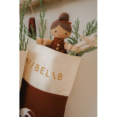 Fabelab Christmas Stocking Red Decoration Cabernet