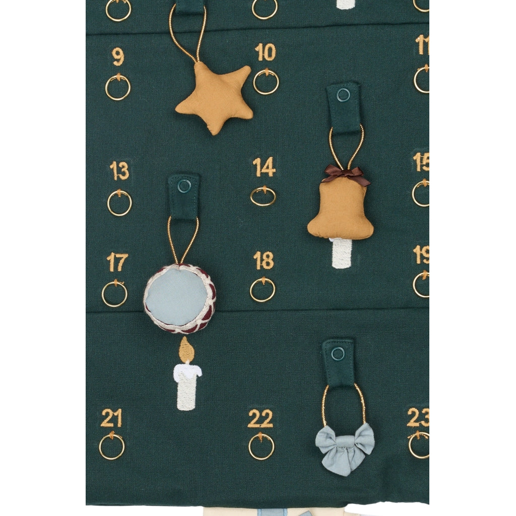 Fabelab Christmas Tree Wall Calender Decoration Seedpearl EMB