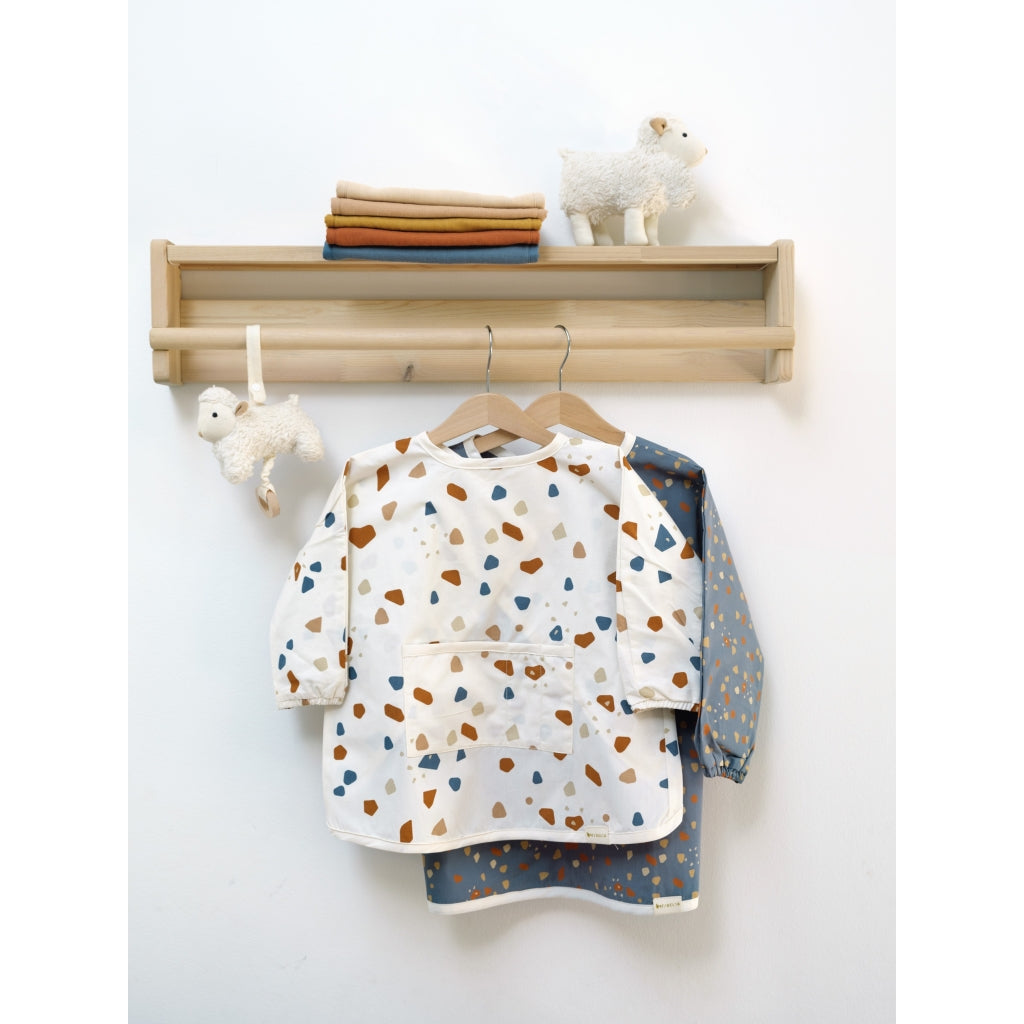 Fabelab Craft Smock - Terrazzo Bibs Natural (unbleached cotton)