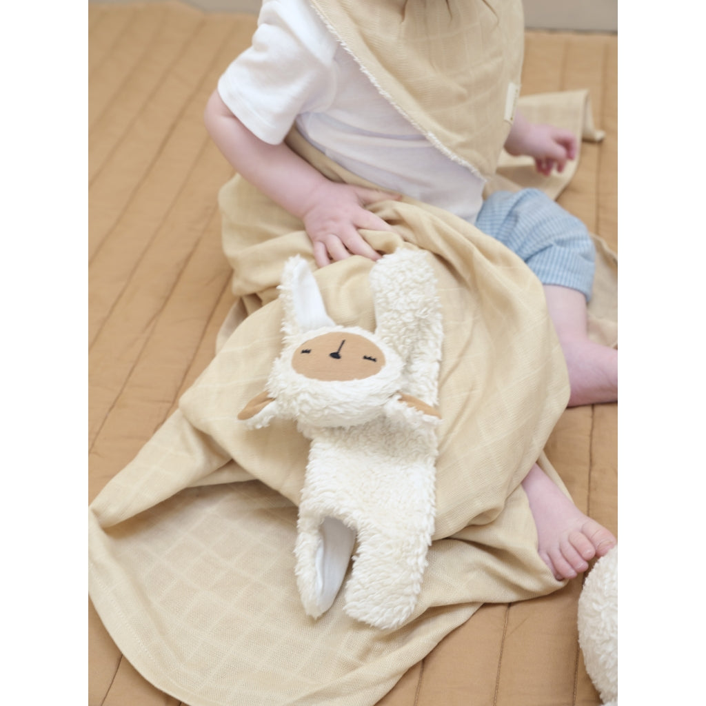 Fabelab Cuddle Sheep Cuddles & Comforters & Teethers Natural (unbleached cotton)