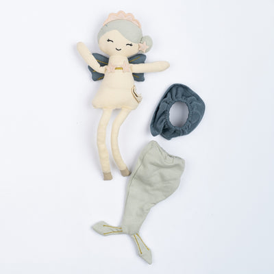Fabelab Doll - Mermaid - Nixie Dolls Blue Spruce