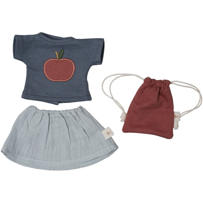 Fabelab Doll Clothes set - T-shirt / Skirt Dolls Multi Colours