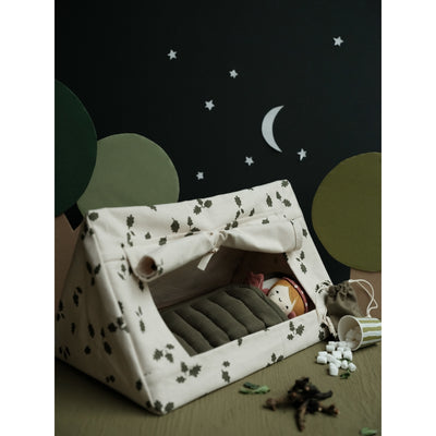 Fabelab Doll Tent - Oak Leaves Dolls Multi Print