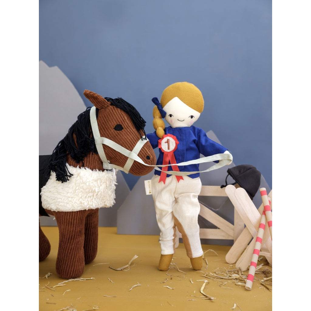 Fabelab Doll clothes set - horse Teddies & Dolls Navy