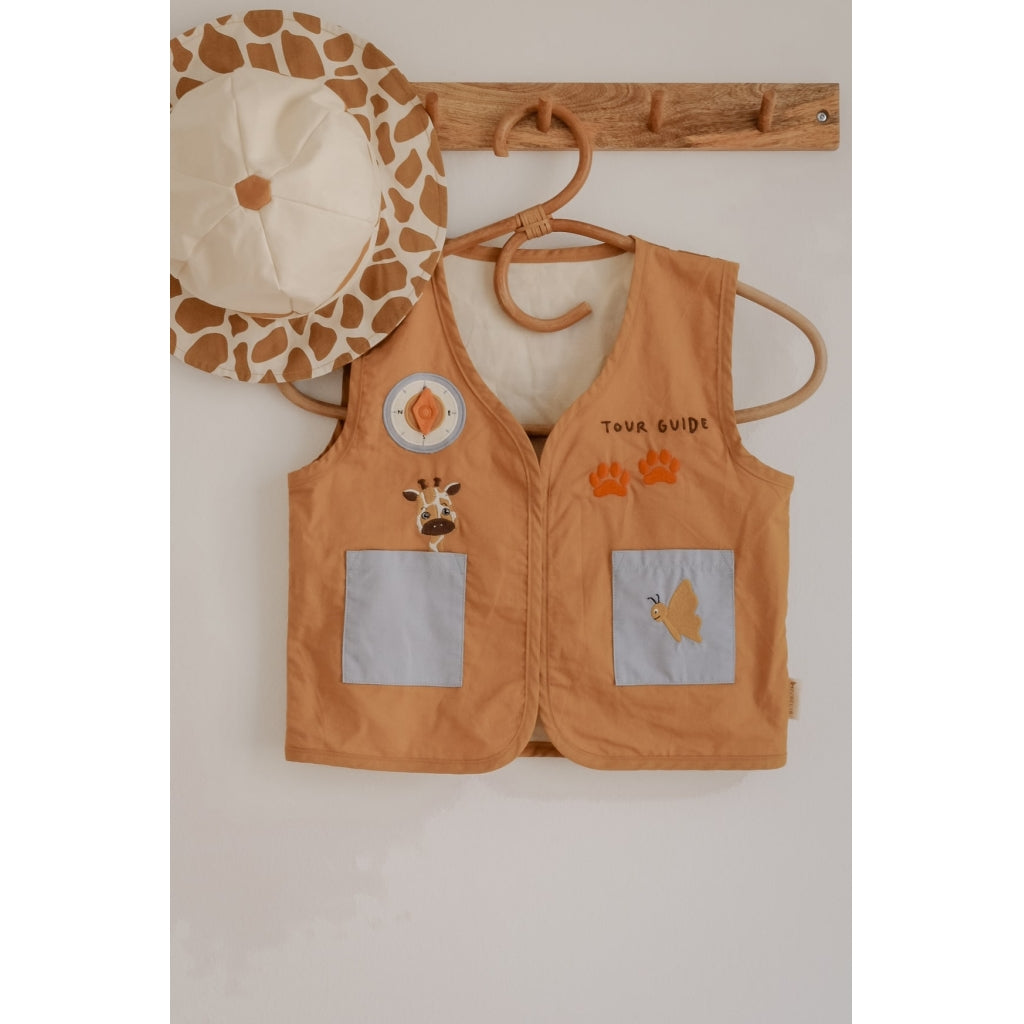 Fabelab Dress-up - Safari Tour Guide Dress-Up & Roleplay Wood Thrush
