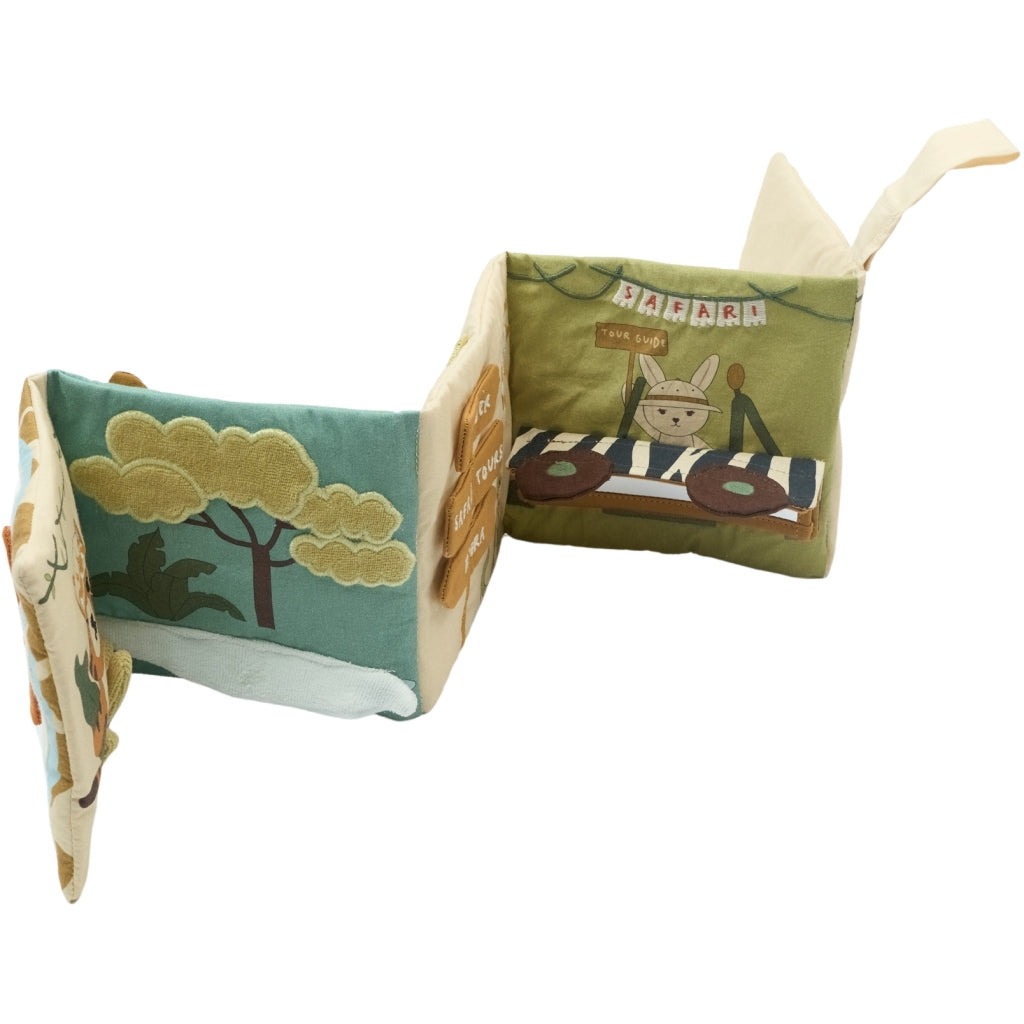 Fabelab Fabric Book - Safari Baby Toys Seedpearl