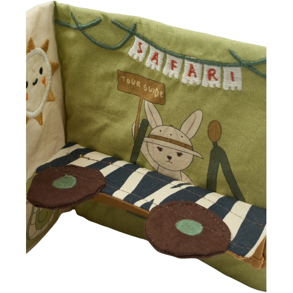 Fabelab Fabric Book - Safari Baby Toys Seedpearl