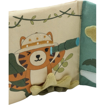 Fabelab Fabric Book - Safari Baby Toys Seedpearl