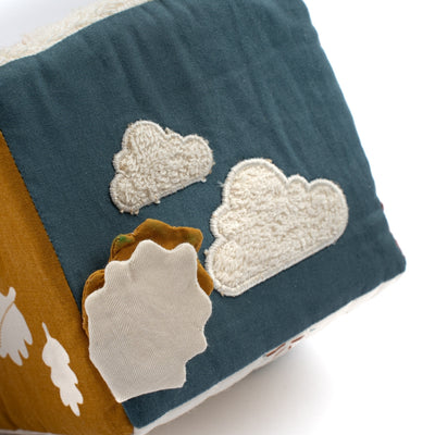 Fabelab Fabric Cube - Nature Adventures Baby Toys Multi Colours