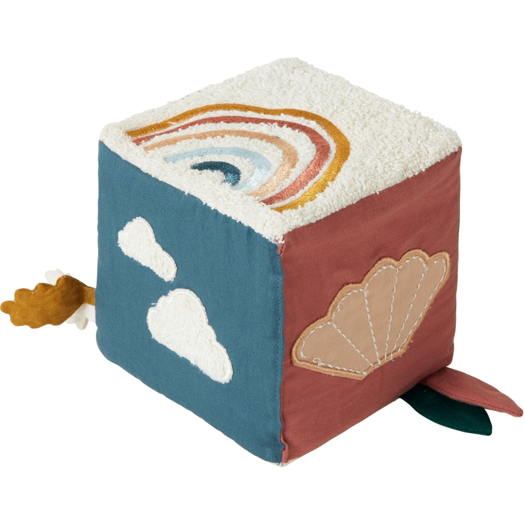 Fabelab Fabric Cube - Nature Adventures Baby Toys Multi Colours
