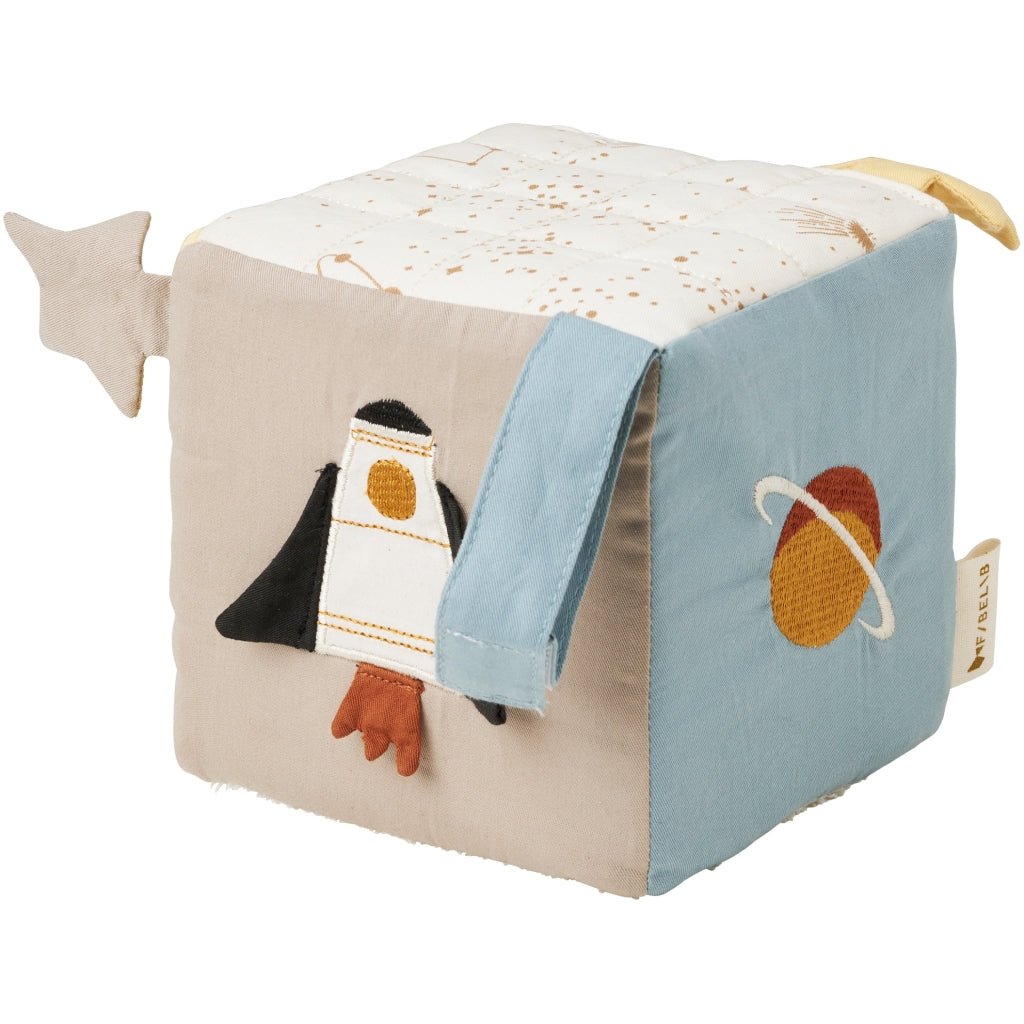 Fabelab Fabric Cube - Space Baby Toys Multi Colours