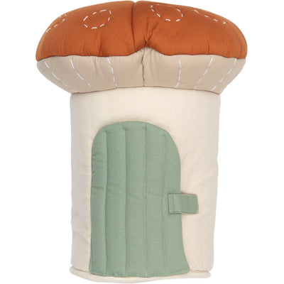 Fabelab Fabric House Mushroom Dolls Holly Red