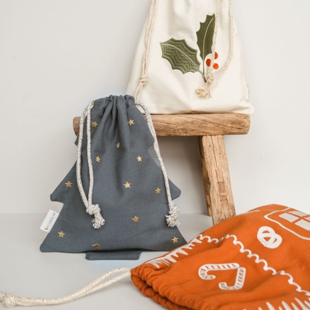 Fabelab Gift Bag - Christmas Tree Decoration Dusty Teal
