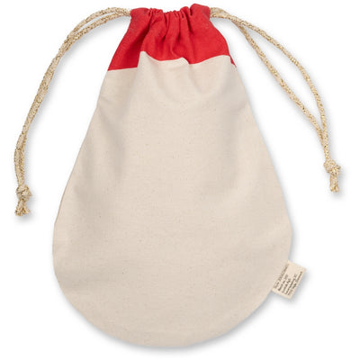 Fabelab Gift Bag - Snowman Decoration Natural (unbleached cotton)
