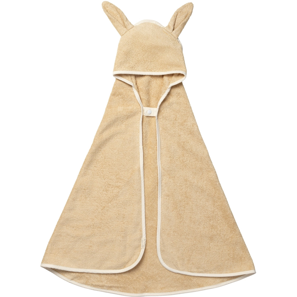 Fabelab Hooded Baby Towel - Bunny - Wheat Bathrobes & Towels Wheat