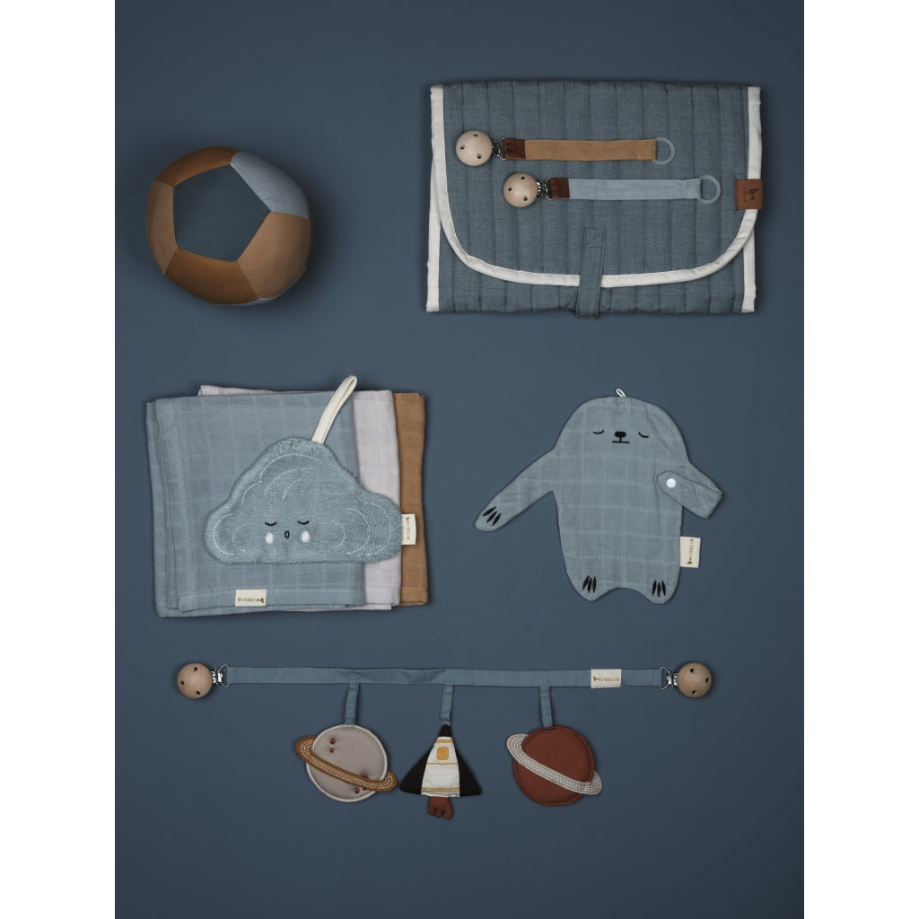 Fabelab Pacifier Cuddle - Cloud - Cottage Blue Cuddles Cottage Blue