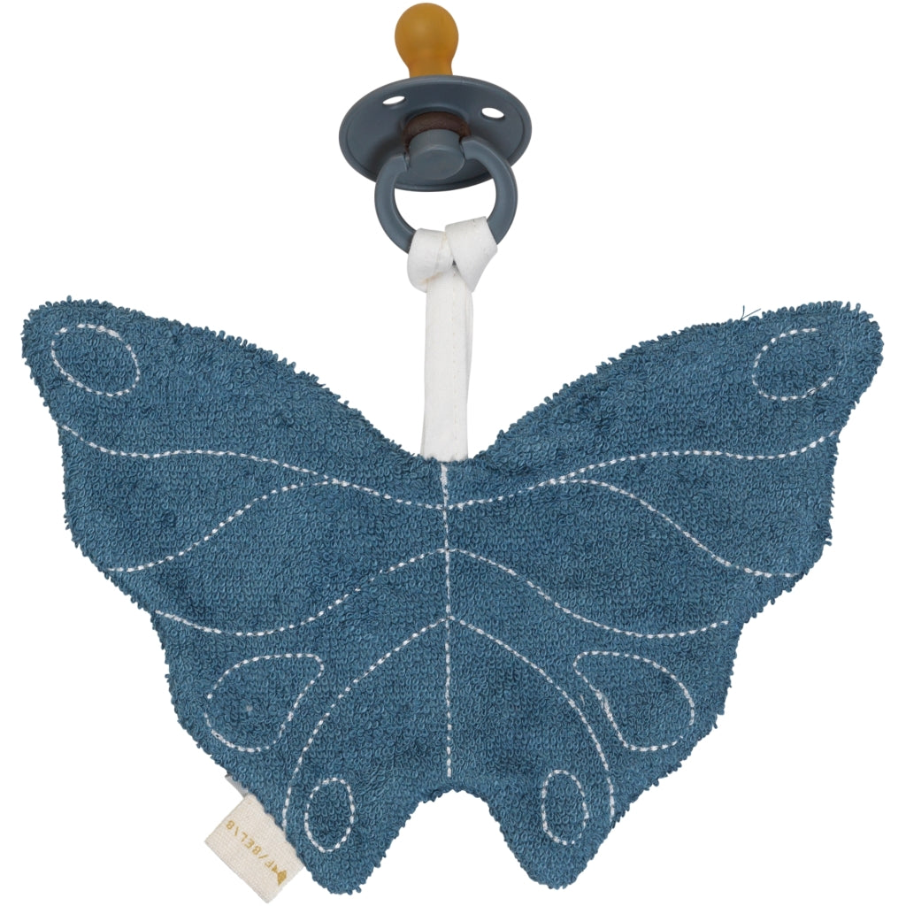 Fabelab Pacifier Cuddle Butterfly Cuddles & Comforters & Teethers Blue Spruce