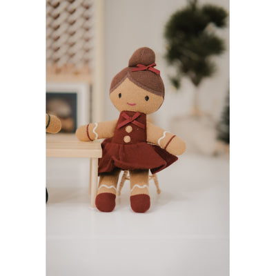 Fabelab Pocket Friend - Gingerbread Girl Dolls Cabernet