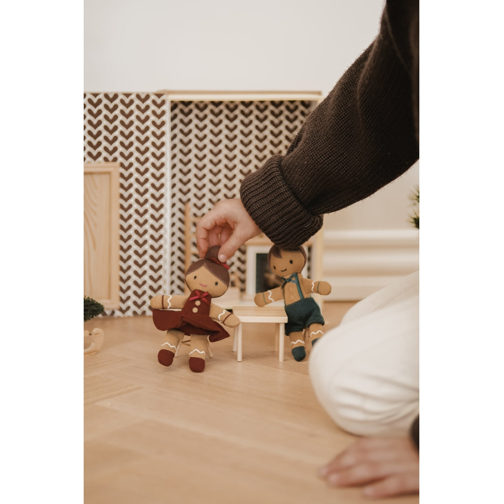 Fabelab Pocket Friend - Gingerbread Girl Dolls Cabernet