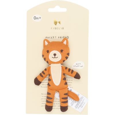 Fabelab Pocket Friend - Tiger Dolls Desert Sun