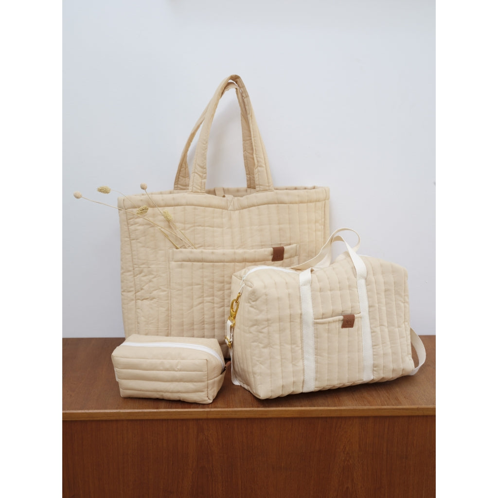 Fabelab Quilted Tote Bag - Wheat Bags & Backpacks Wheat