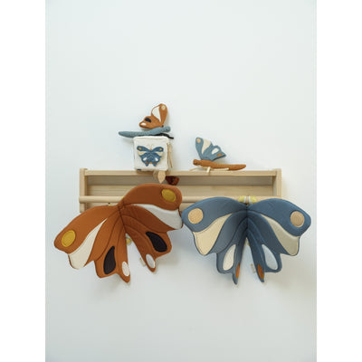 Fabelab Rattle - Butterfly Baby Toys Blue Spruce