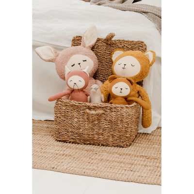 Fabelab Rattle - Marvin Mole Baby Toys Beige