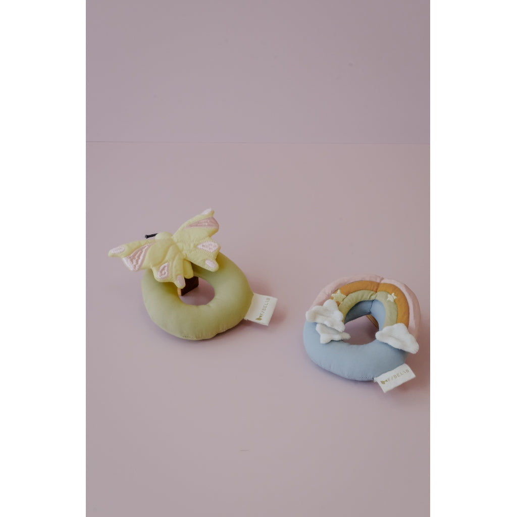 Fabelab Rattle - Rainbow Baby Toys Slate