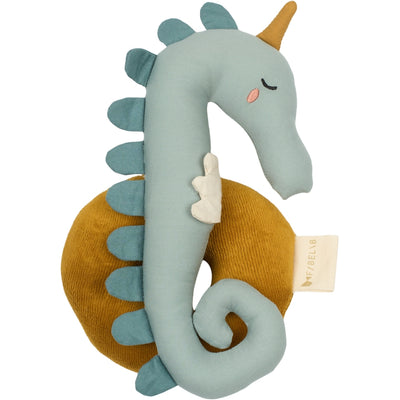 Fabelab Rattle - Seahorse Baby Toys Slate