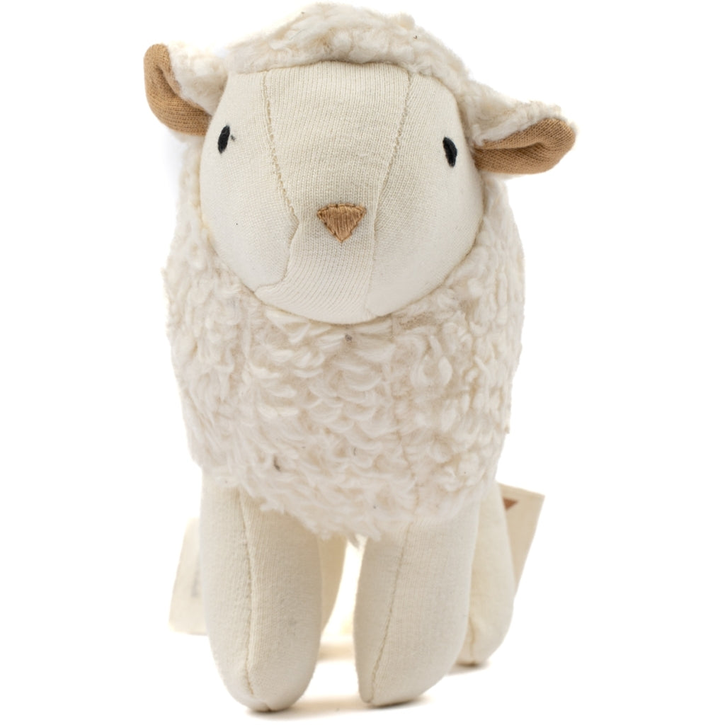 Fabelab Rattle - Sheep Sam Teddies Natural (unbleached cotton)