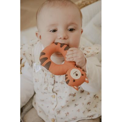 Fabelab Rattle - Tiger Baby Toys Desert Sun