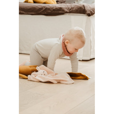 Fabelab Ruffle Bib 3-pack - Into The Garden Bibs Ash Rose