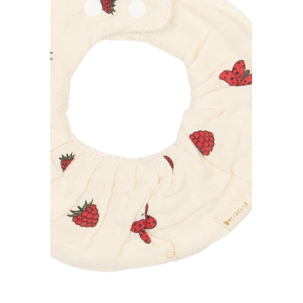 Fabelab Ruffle Bib 3-pack - Into The Garden Bibs Ash Rose