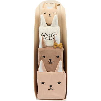 Fabelab Soft Blocks - Bunnies Baby Toys Multi Colours