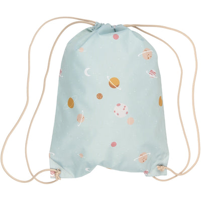 Fabelab String Bag - Planetary - Cottage Blue Bags & Backpacks Multi Print