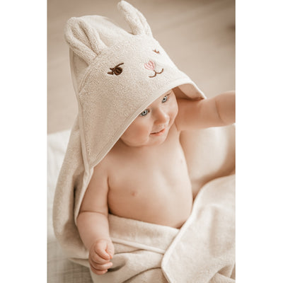 Fabelab Towel - Bunny Bathrobes & Towels Moon Beam