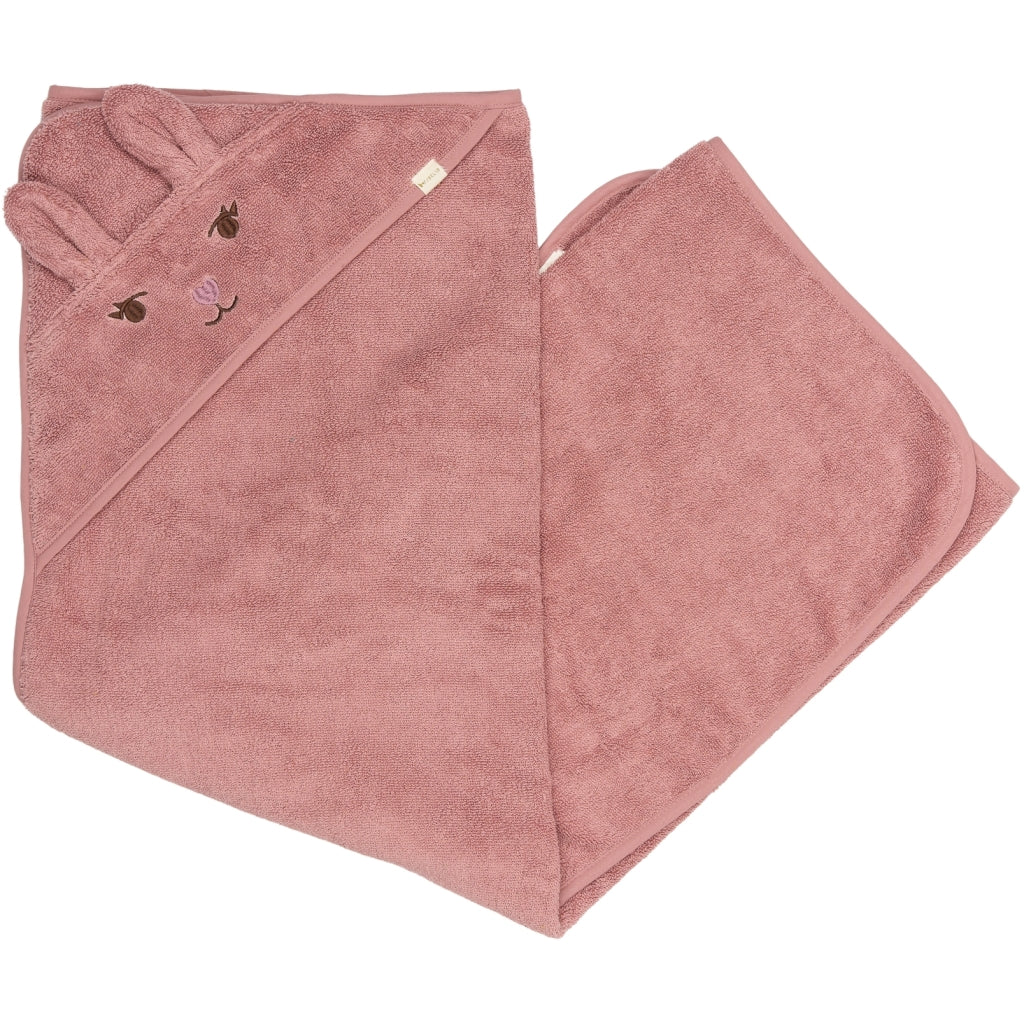 Fabelab Towel - Bunny Bathrobes & Towels Ash Rose